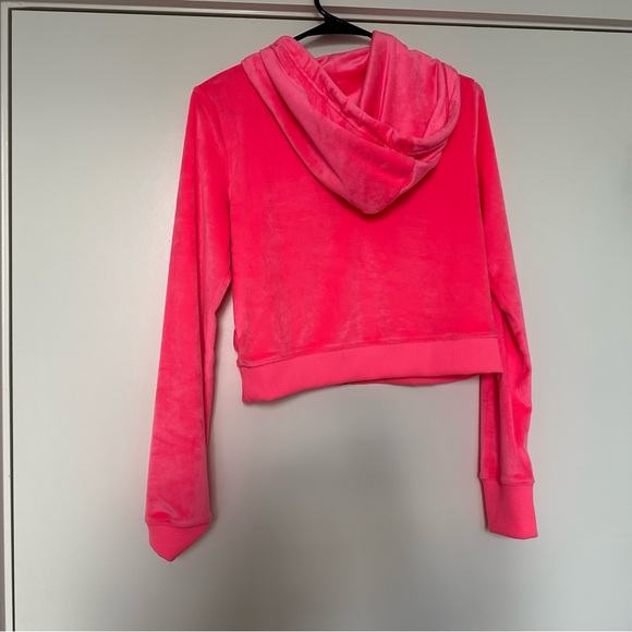 Aerie Dreamy Velour Low Rise Sweatpants w Matching Zip Up Hoodie Y2K - Picture 11 of 11